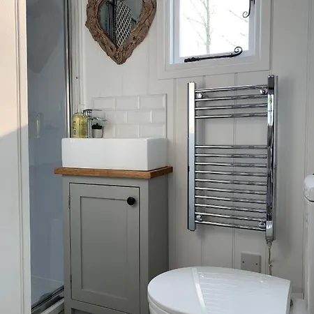 Wellsprings Farm - Self-Catering Shepherds Hut With Private Garden Durham Exterior photo