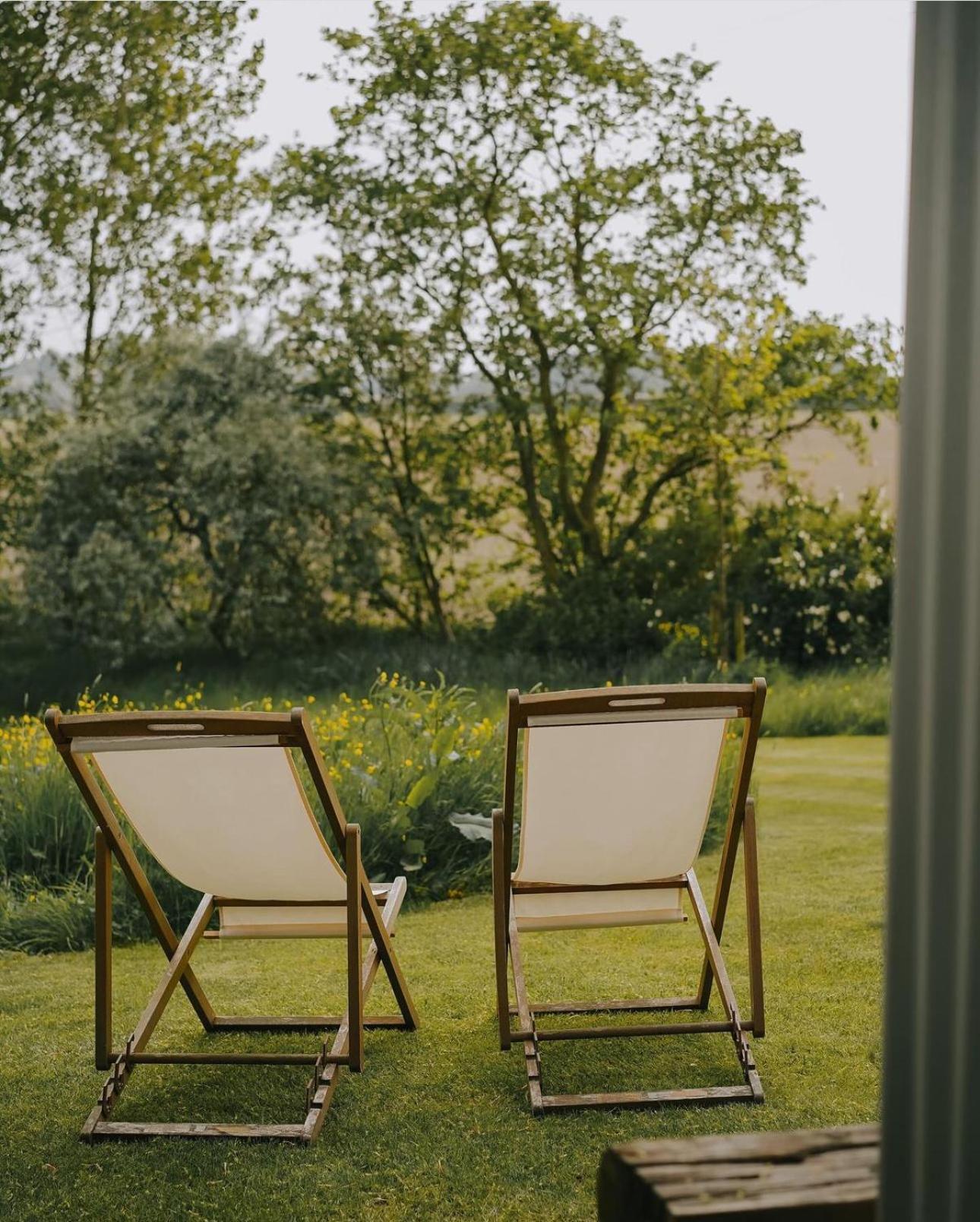Tente de luxe Wellsprings Farm - Self-catering Shepherds Hut With Private Garden Durham